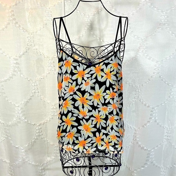 Sans Souci Daisy print Cami Size M - Picture 1 of 5